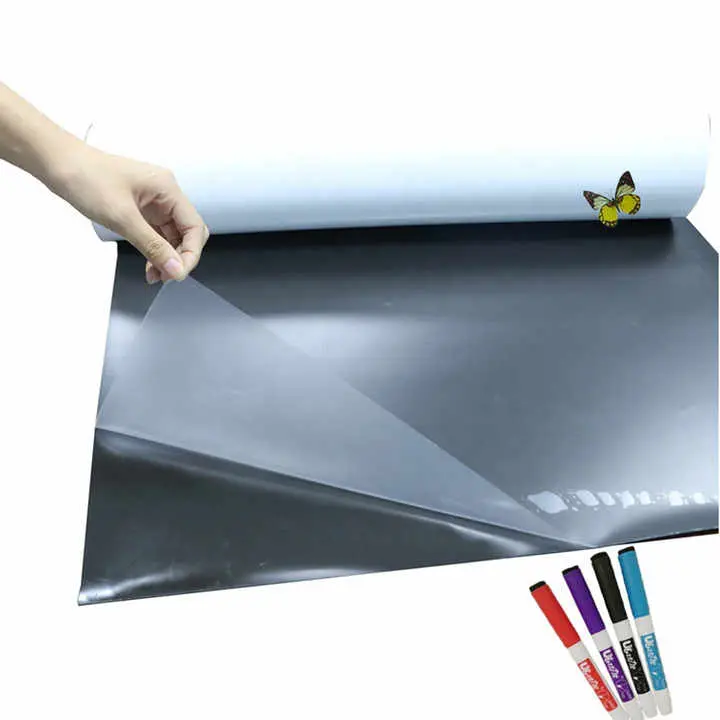 Ang PP Static Whitic Whiteboard Pagsulat sa Film White Sheet Sheet