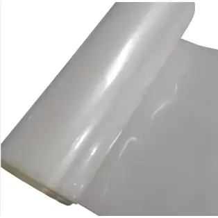 Transparent nga binuhi nga humok nga plastik nga pelikula